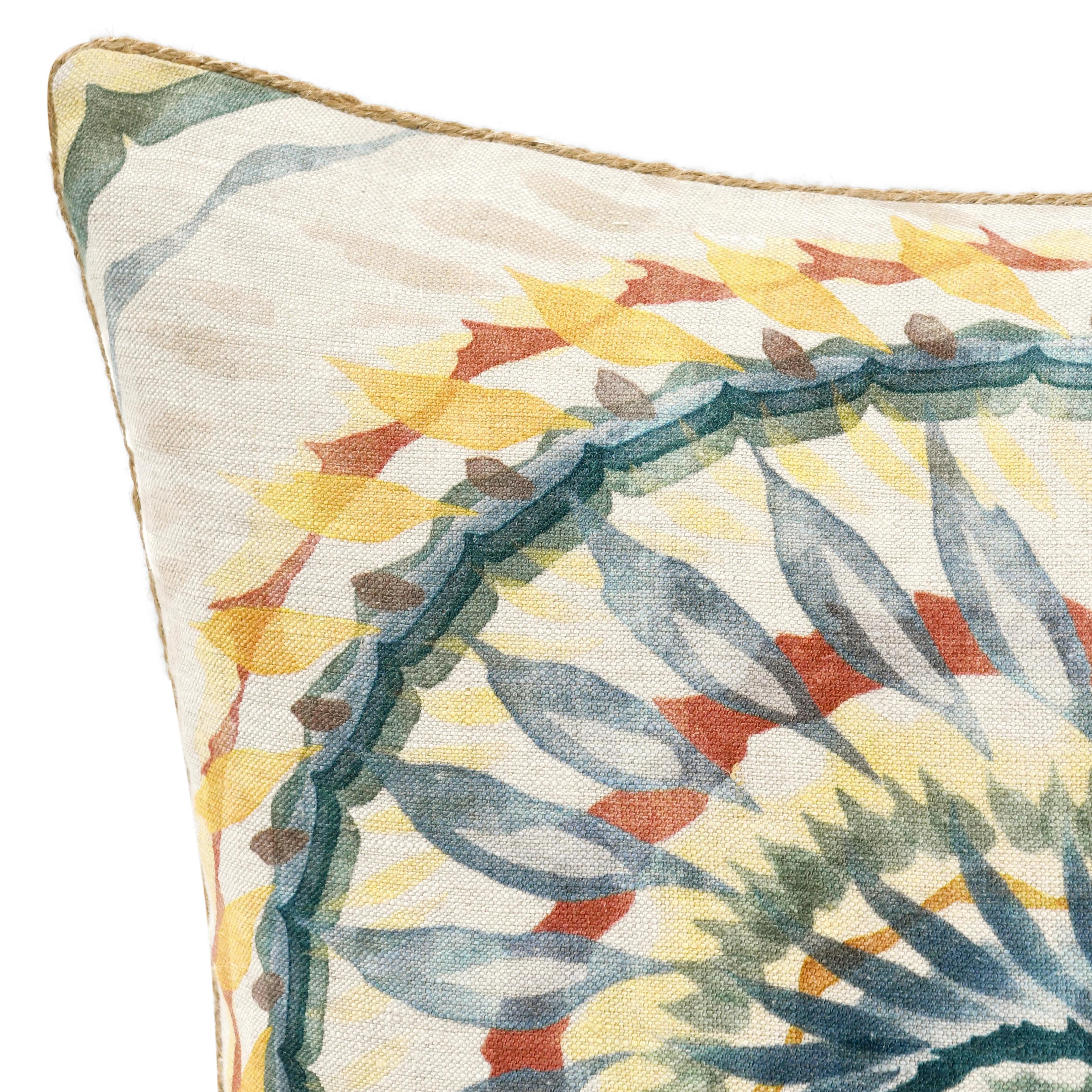 Mesta Blue Multi 20x20 Pillow — view 6