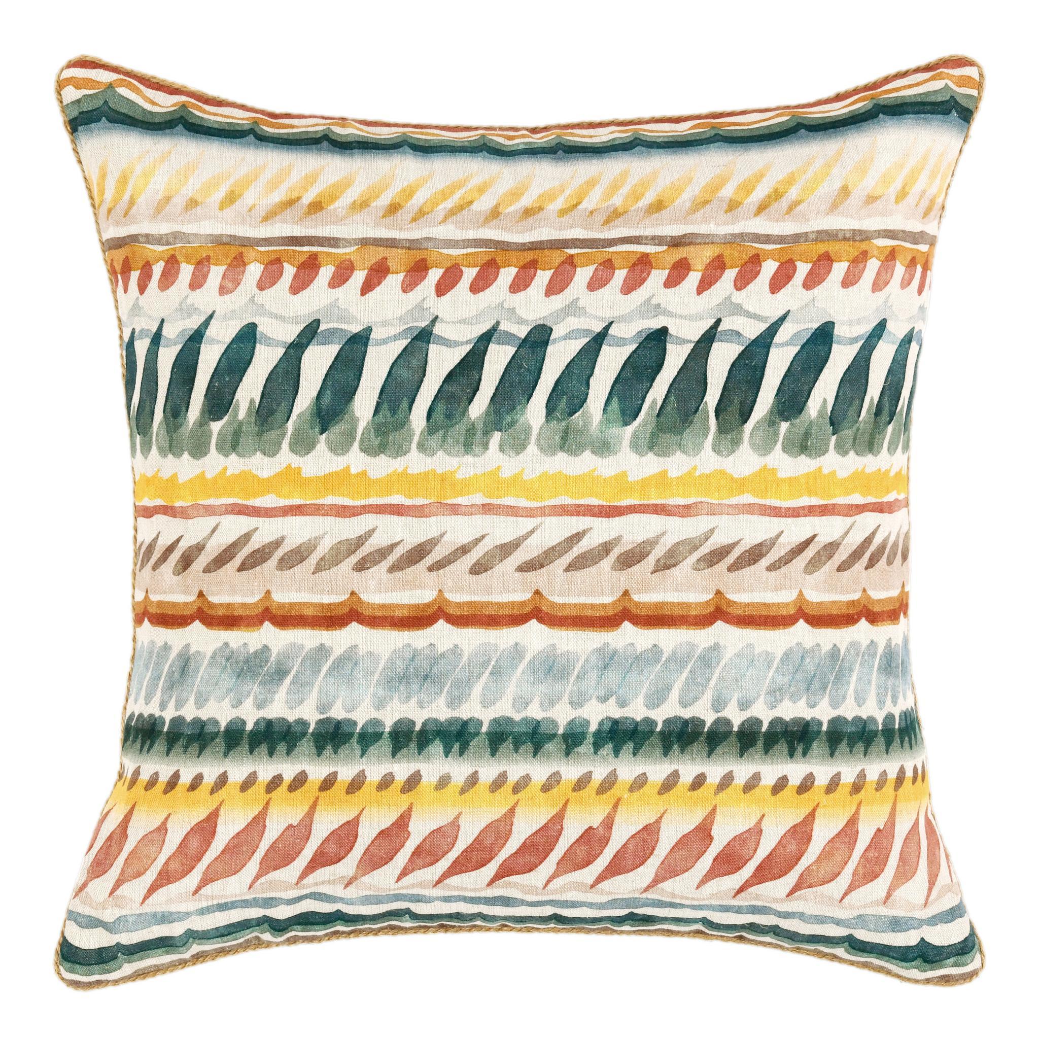 Cetara Blue Multi 22x22 Pillow