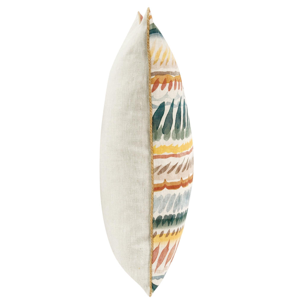 Cetara Blue Multi 22x22 Pillow — view 4