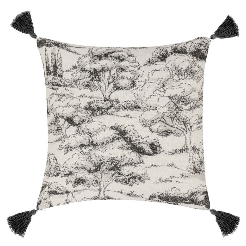 VC Stonework Charcoal 22x22 Pillow