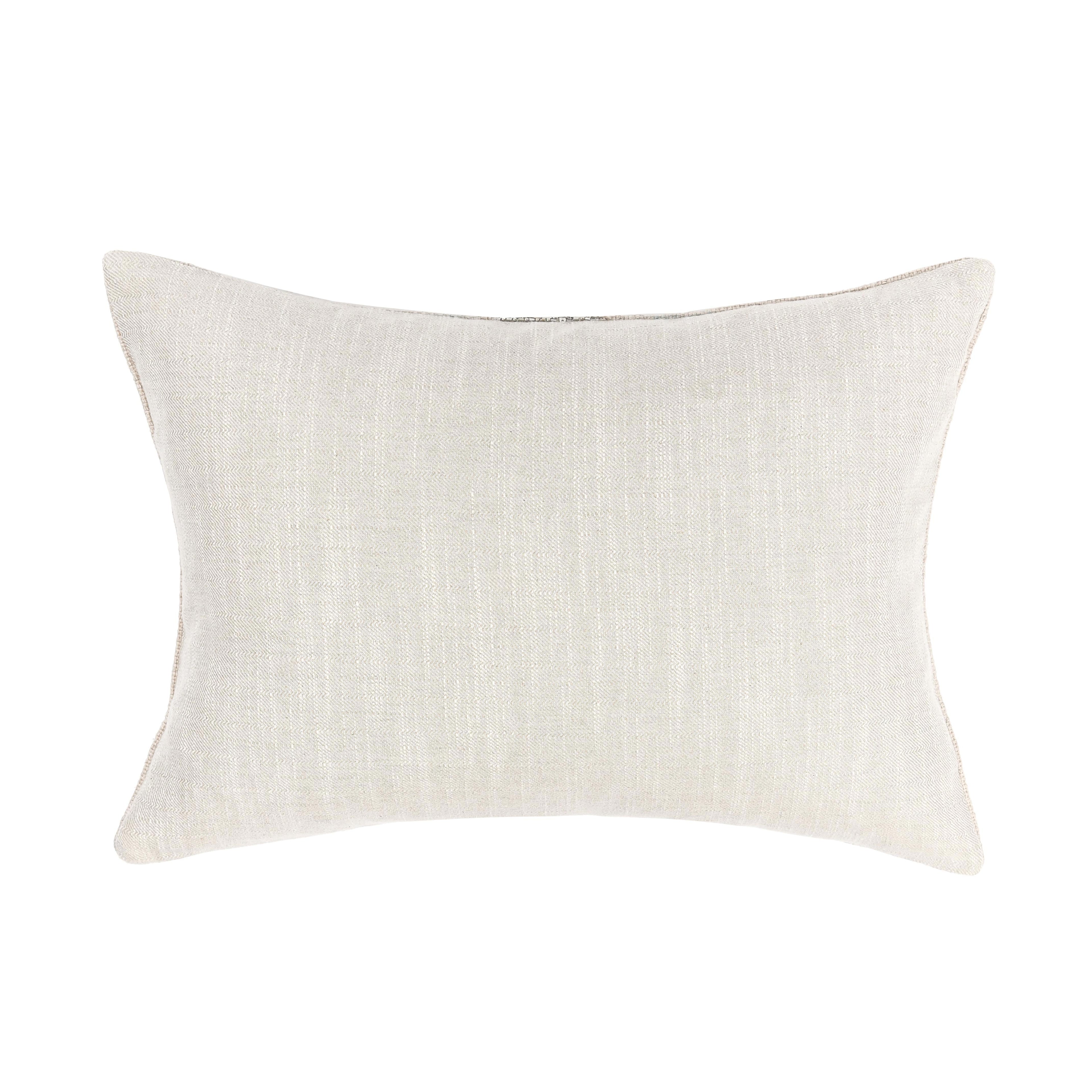 RO Lira Natural/Silver 14x20 Pillow — view 2