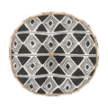 RO Nubia Black/White 18 Round Pillow