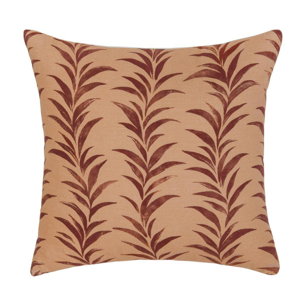 RO Alula Sienna/Burgundy 22x22 Pillow