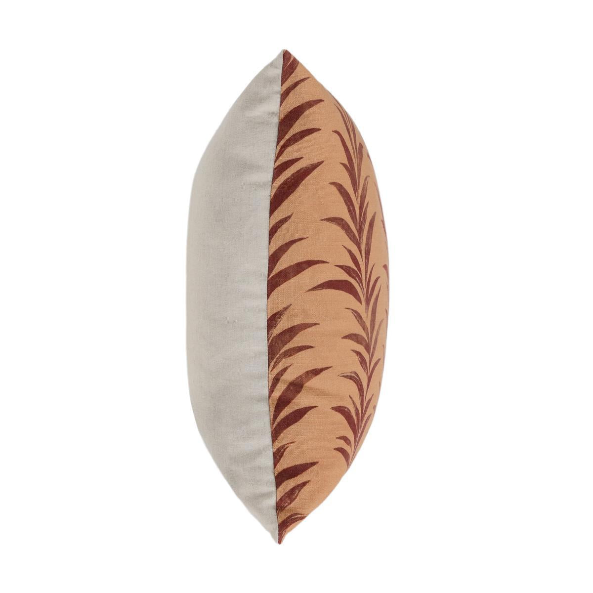 RO Alula Sienna/Burgundy 22x22 Pillow — view 4