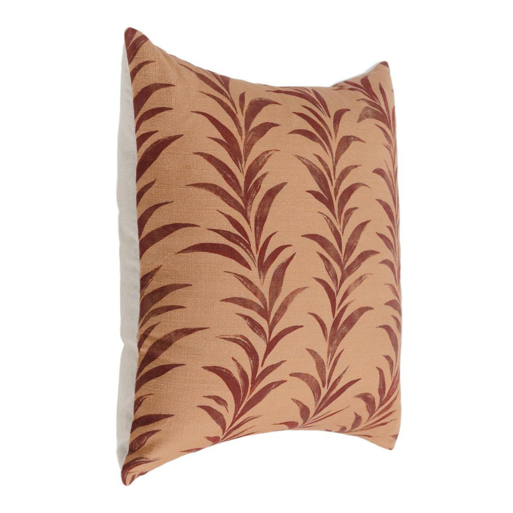 RO Alula Sienna/Burgundy 22x22 Pillow — view 5