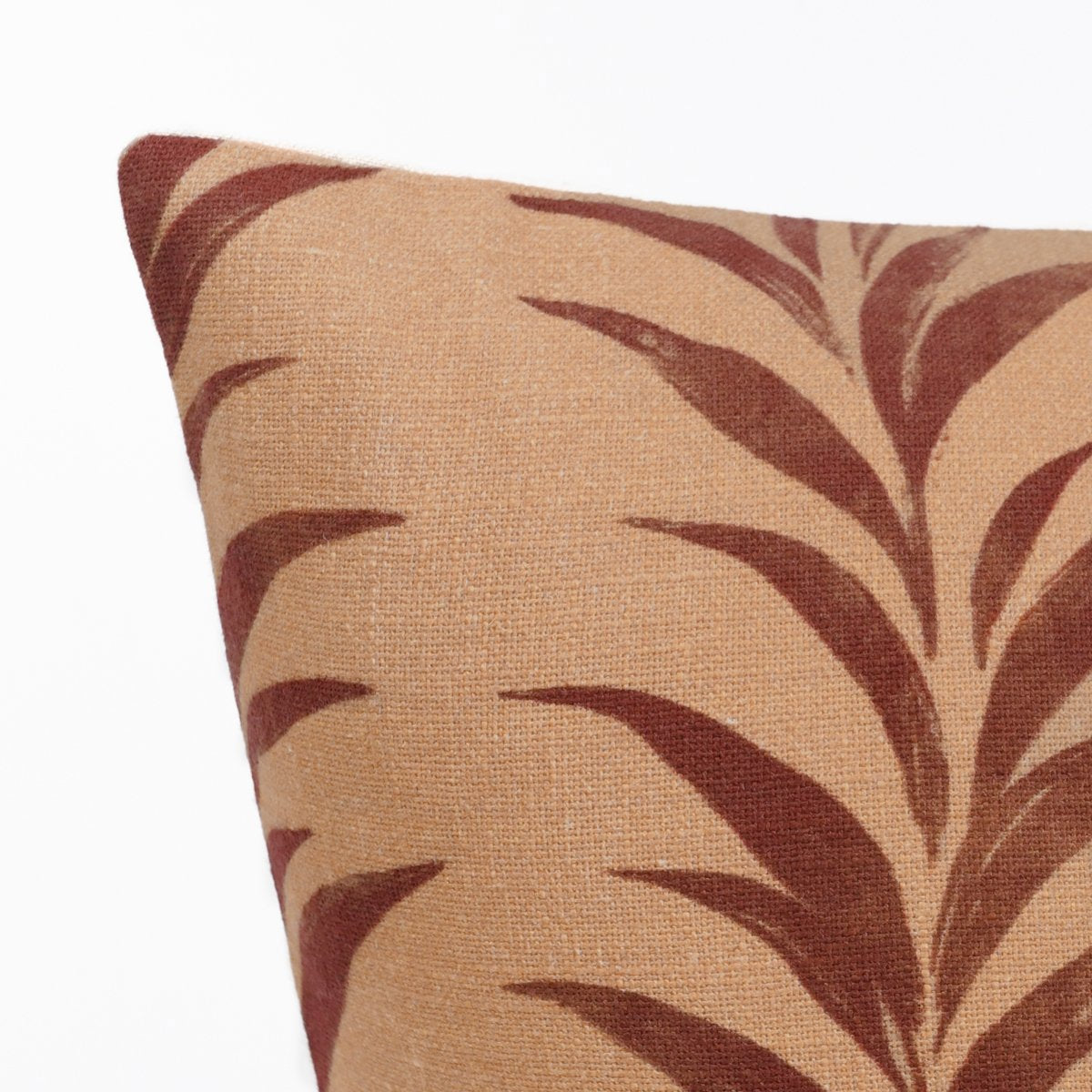 RO Alula Sienna/Burgundy 22x22 Pillow — view 6