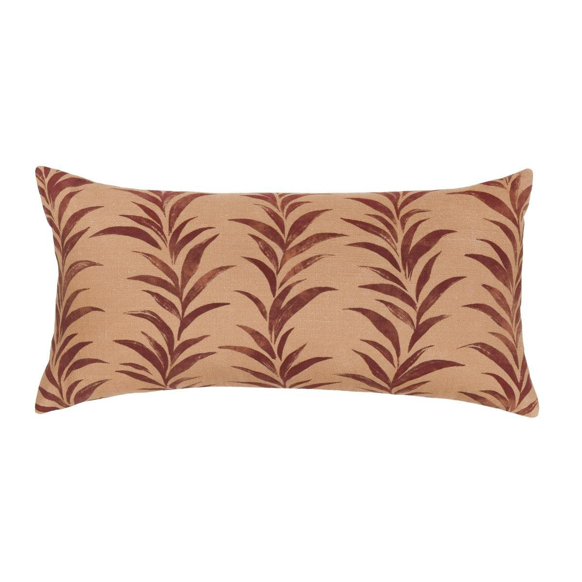 RO Alula Sienna/Burgundy 14x26 Pillow — view 3