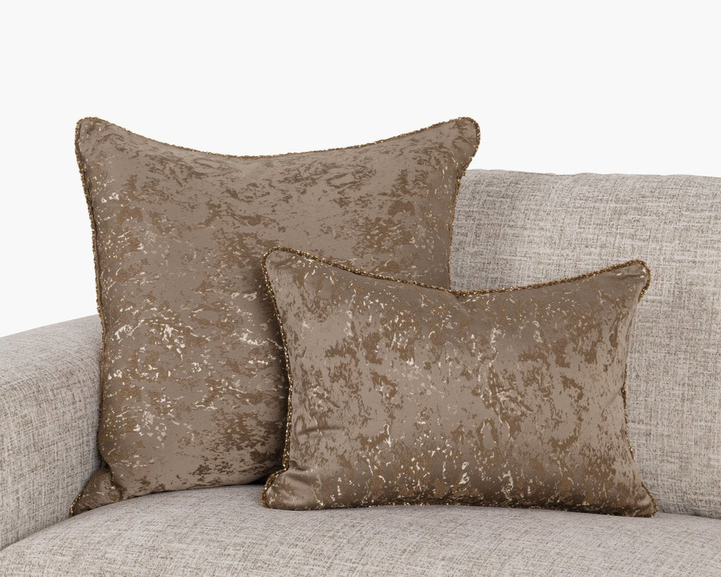 EQ Mica Bronze 22x22 Pillow — view 6