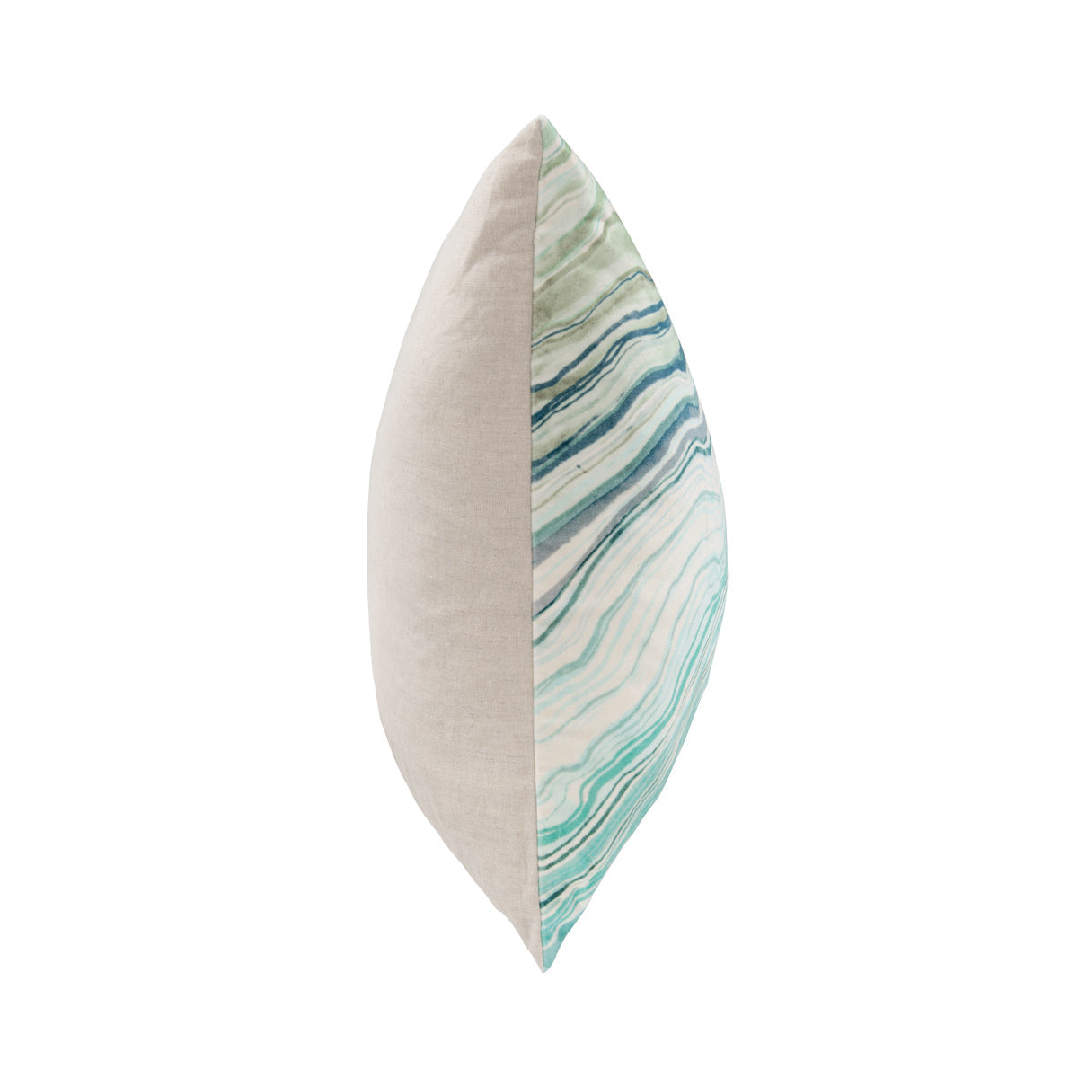 EQ Zircon Blue Multi 22x22 Pillow — view 4