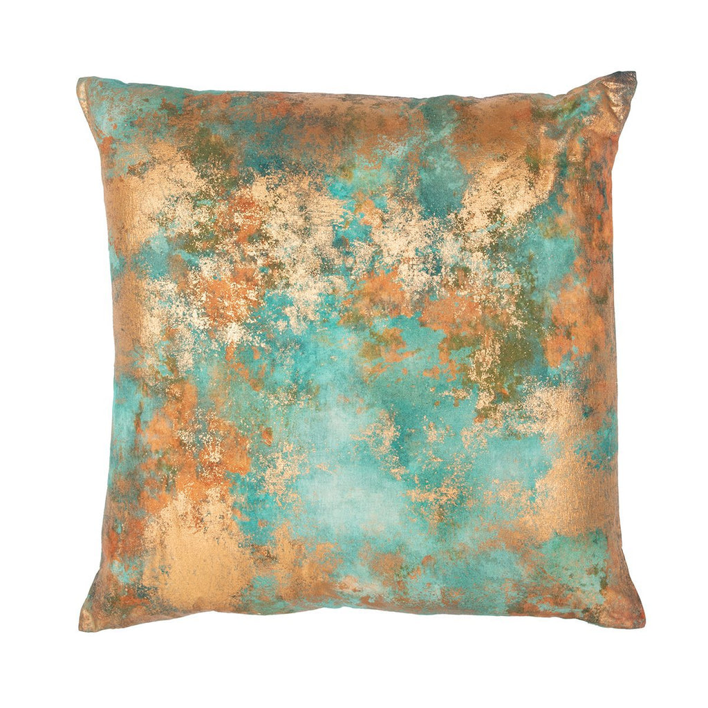 EQ Onara Turquoise/Copper 22x22 Pillow
