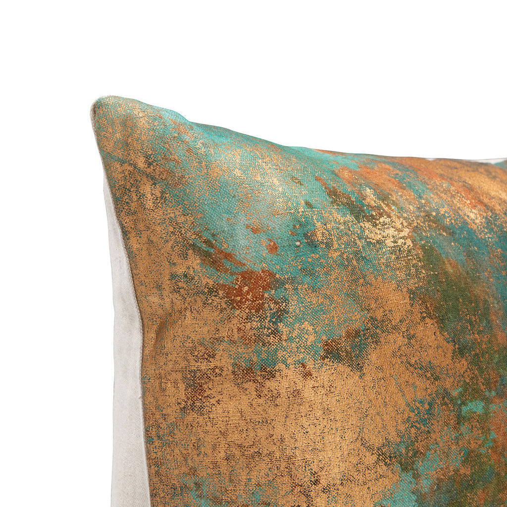 EQ Onara Turquoise/Copper 22x22 Pillow — view 6