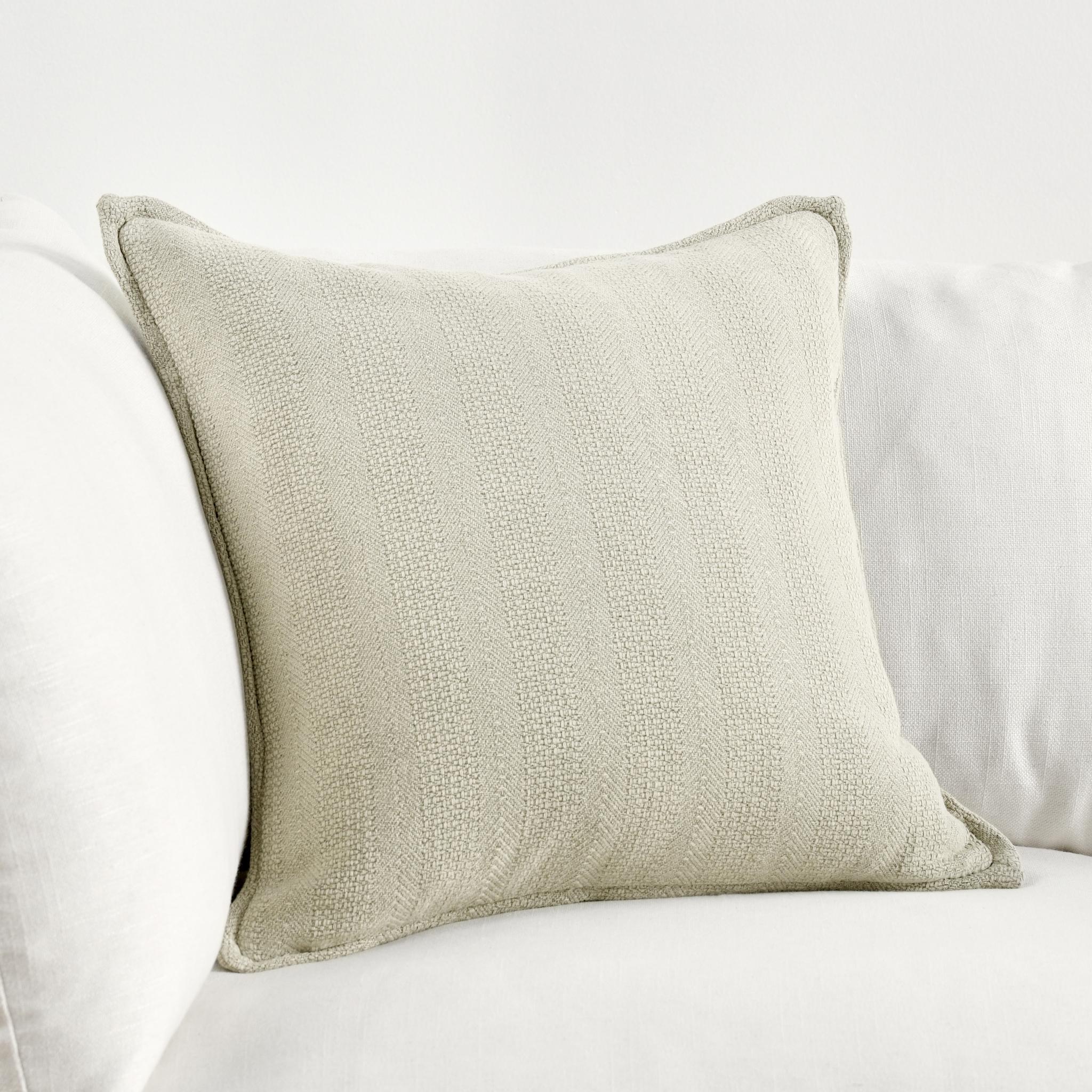 Rhodes Natural 18x18 Pillow — view 2