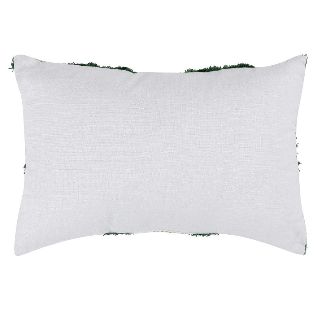Plaid Texture Green Multi 14x20 Pillow — view 2