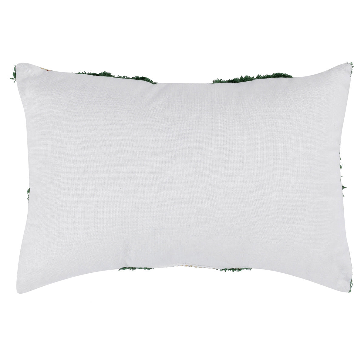 Plaid Texture Green Multi 14x20 Pillow — view 2