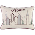 Winter Town Natural 14x20 Pillow