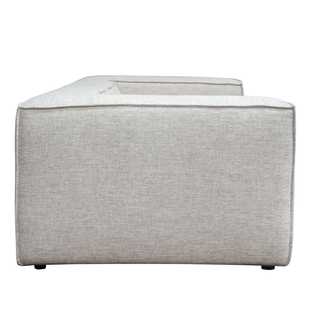 Vice 2PC Modular Sofa in Barley Fabric by Diamond Sofa
