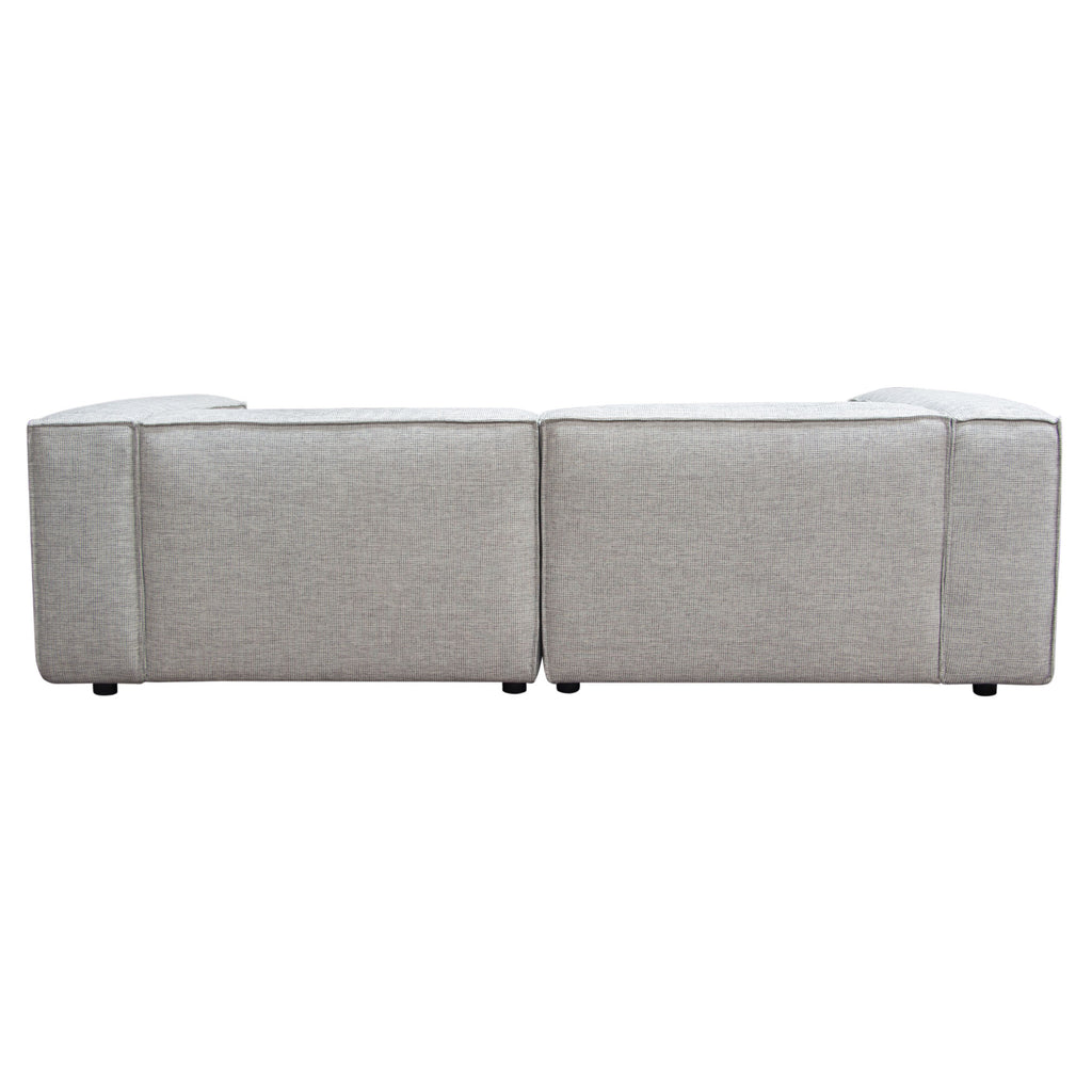 Vice 2PC Modular Sofa in Barley Fabric by Diamond Sofa