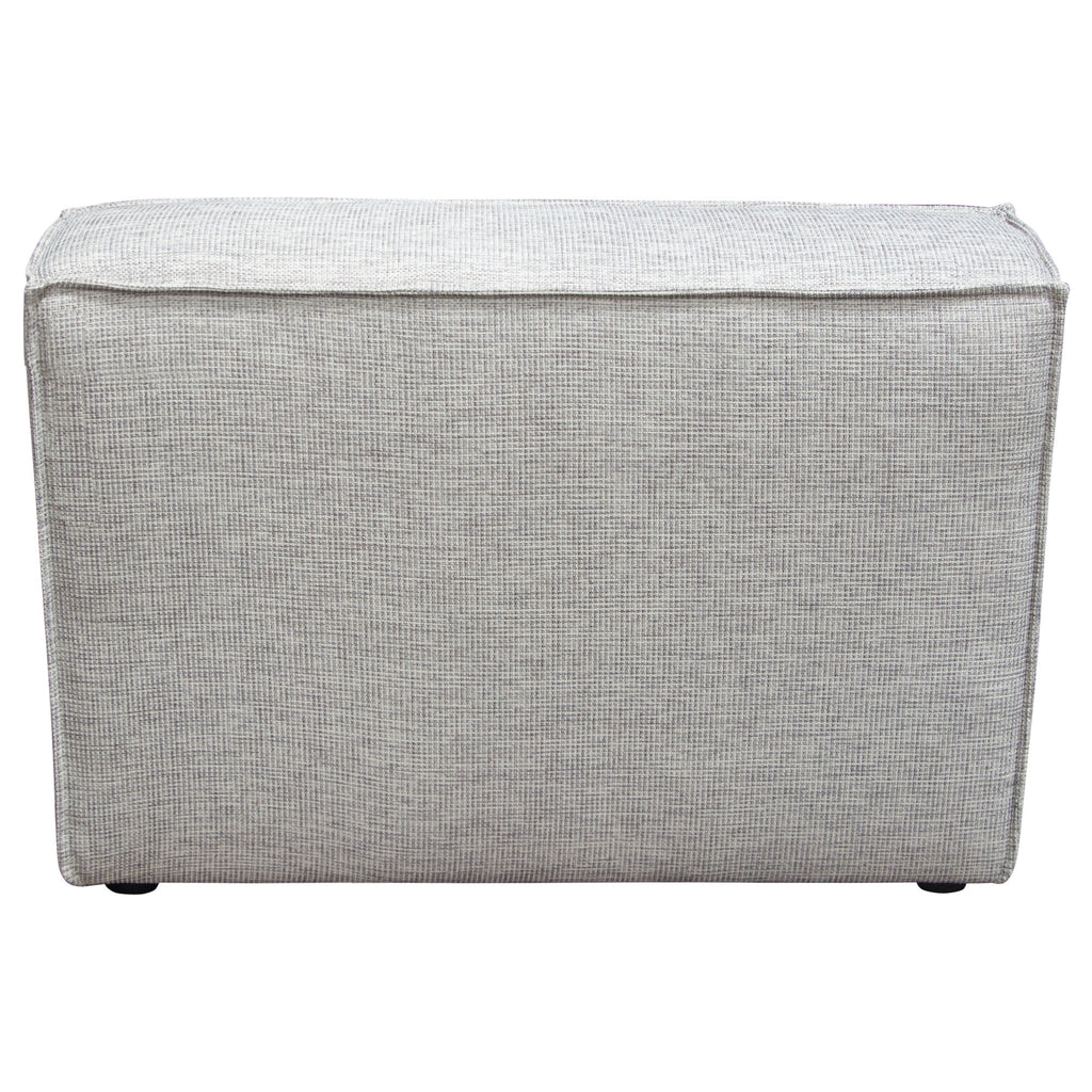 Vice Armless Chair in Barley Fabric by Diamond Sofa
