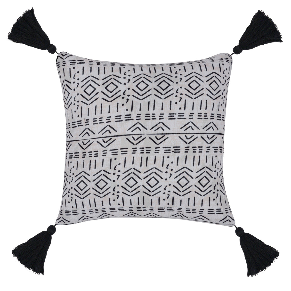 Indoor/Outdoor Zambia Natural 22x22 Pillow
