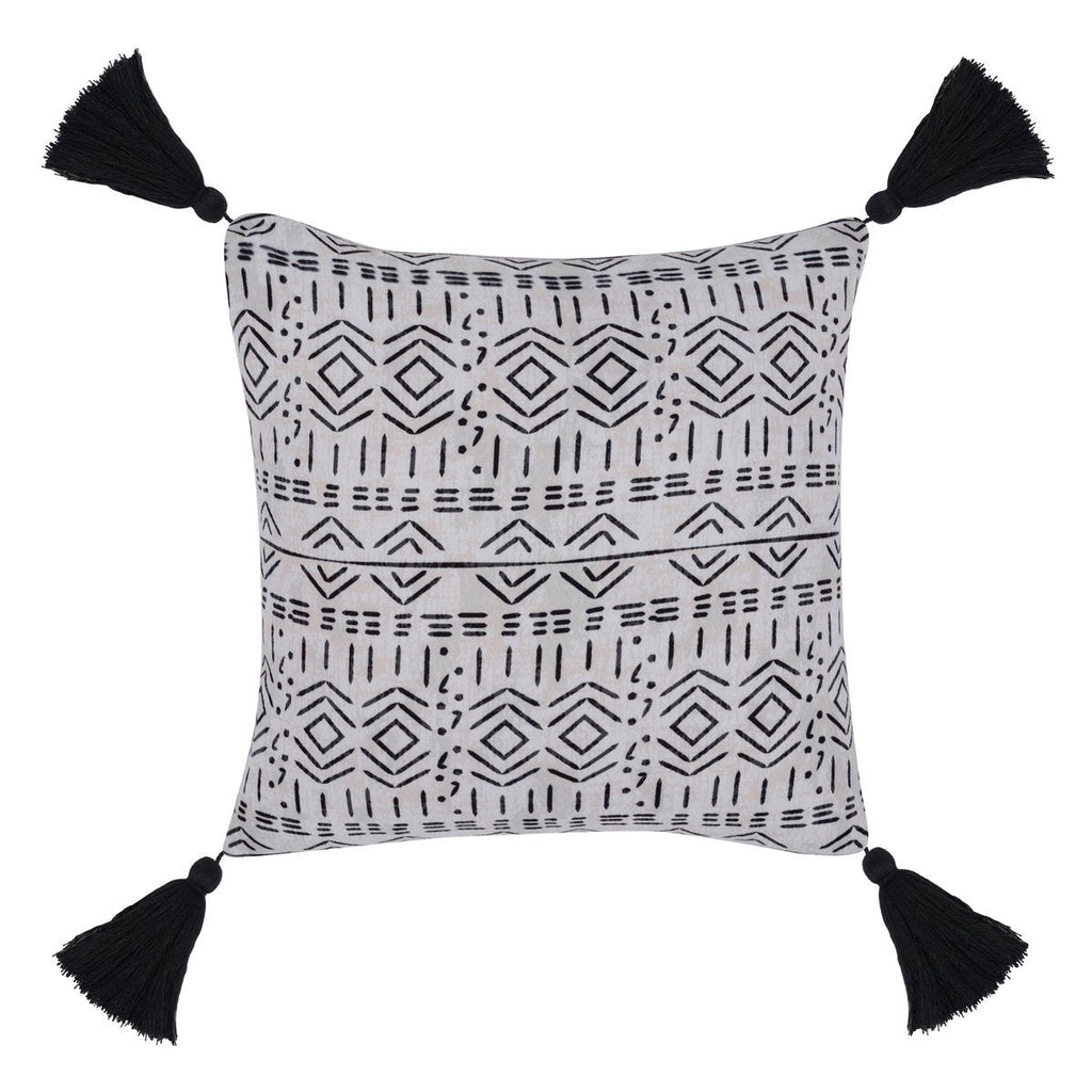 Indoor/Outdoor Zambia Natural 22x22 Pillow — view 2