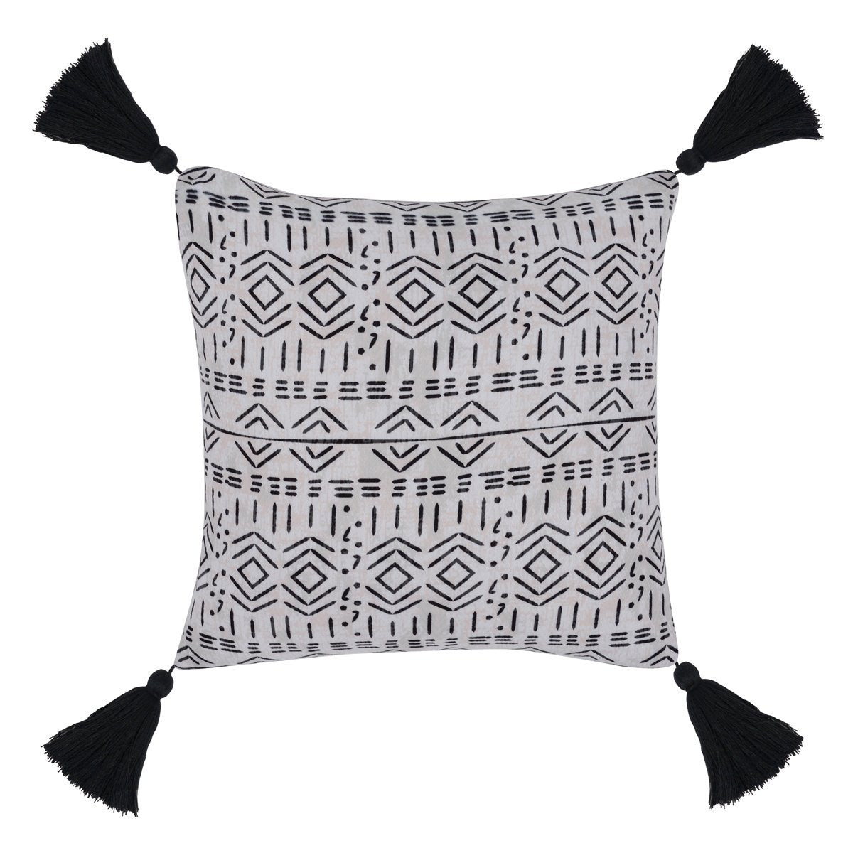 Indoor/Outdoor Zambia Natural 22x22 Pillow — view 2