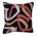 Indoor/Outdoor Atlas Black Multi 22x22 Pillow