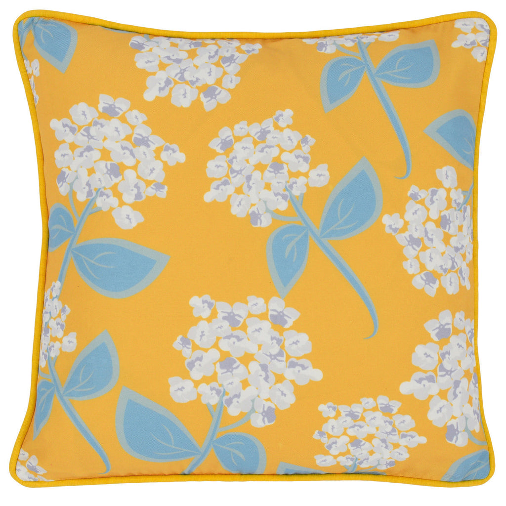 Indoor/Outdoor Roswell Yellow 18x18 Pillow