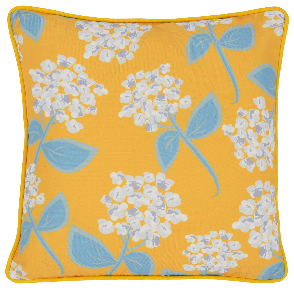 Indoor/Outdoor Roswell Yellow 18x18 Pillow