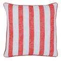 Indoor/Outdoor Milton Red 22x22 Pillow