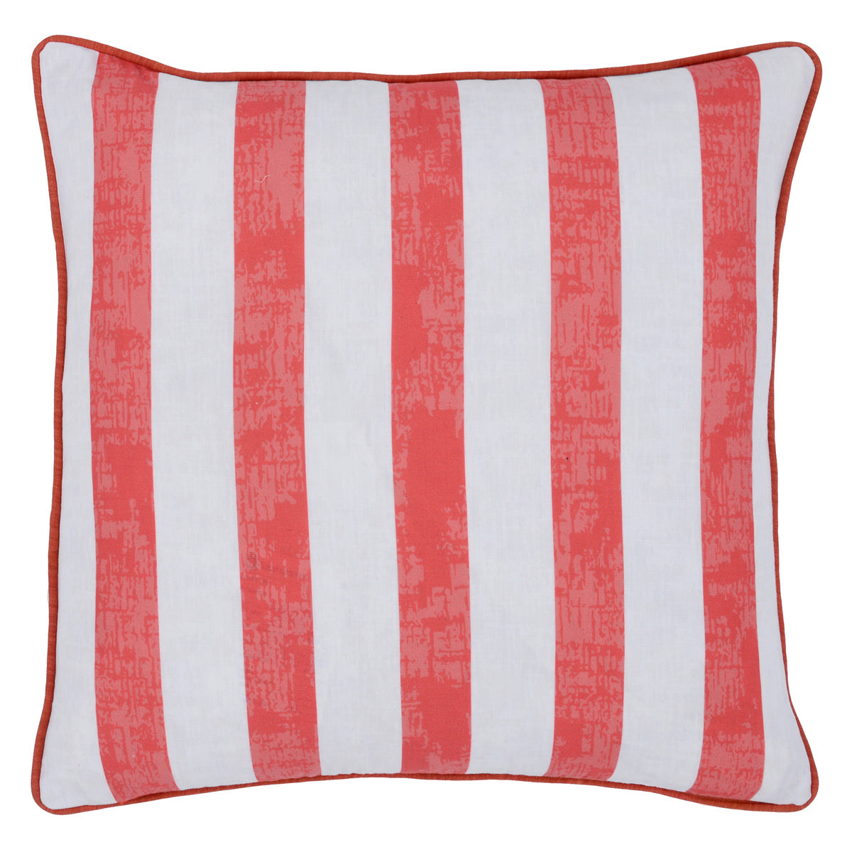 Indoor/Outdoor Milton Red 22x22 Pillow — view 2