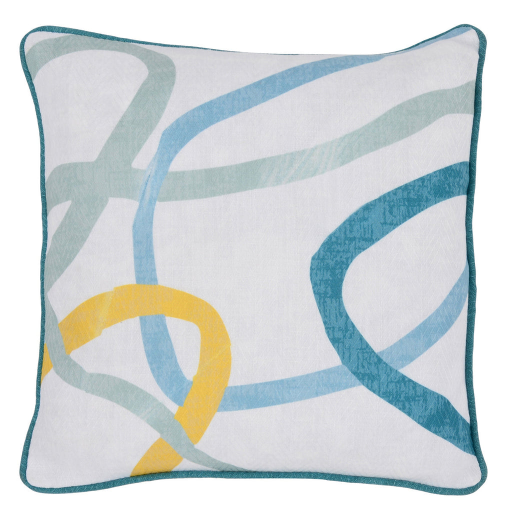 Indoor/Outdoor Fulton Multi 18x18 Pillow — view 2