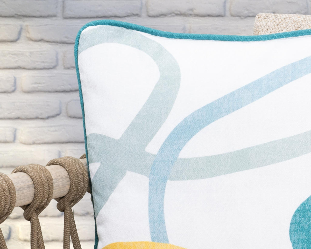 Indoor/Outdoor Fulton Multi 18x18 Pillow — view 4