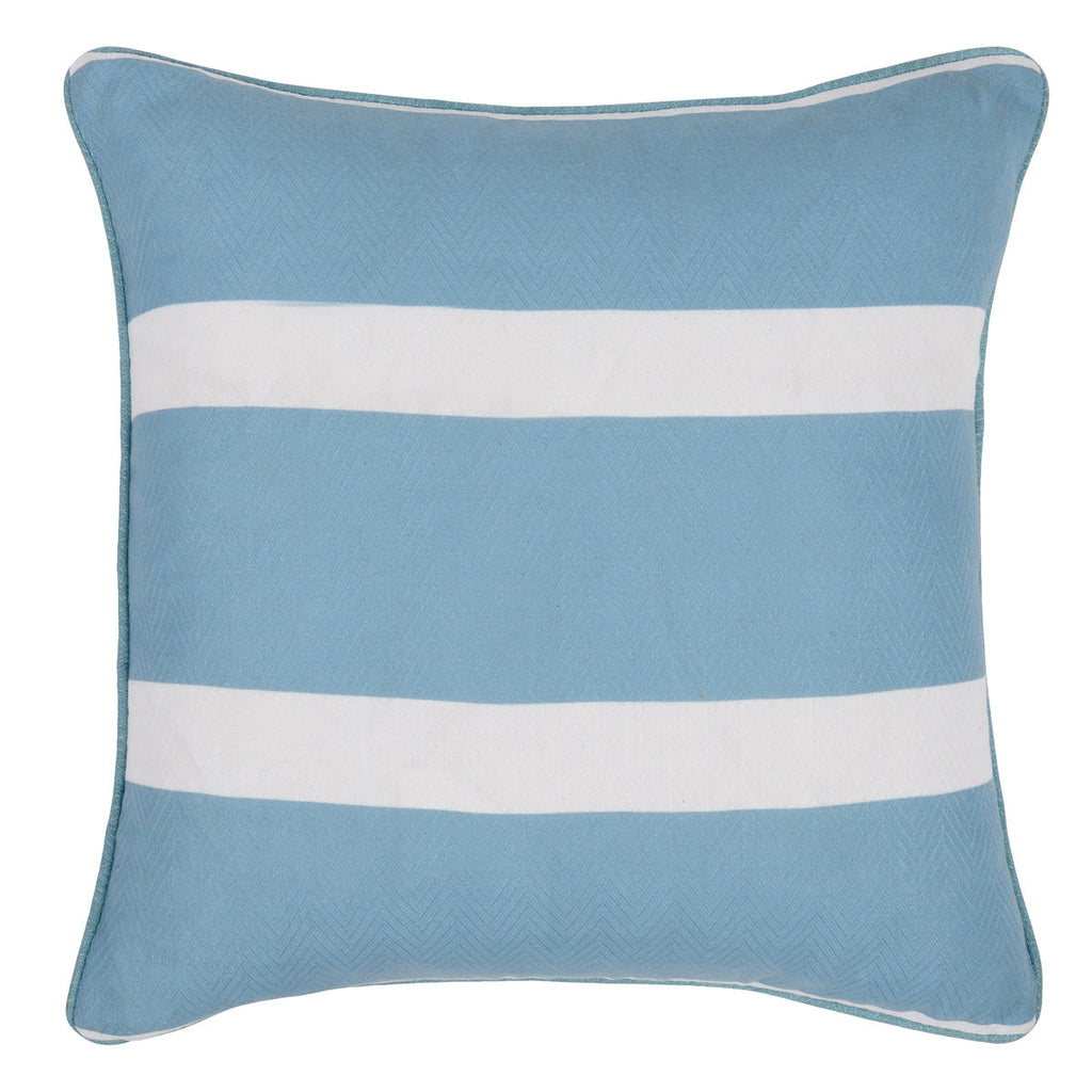 Indoor/Outdoor Hall Blue 22x22 Pillow — view 2