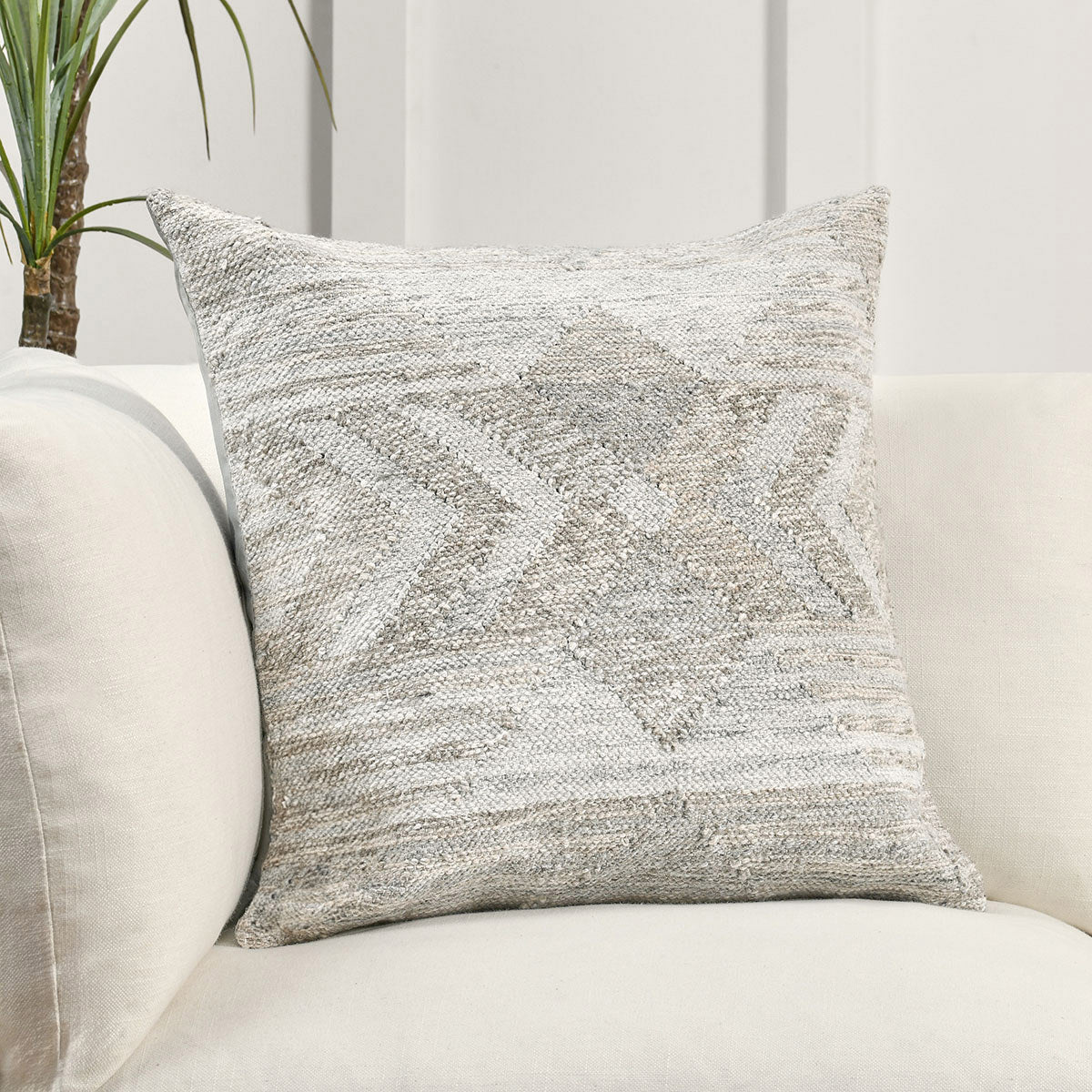Performance Caravan Gray Multi 22x22 Pillow — view 2