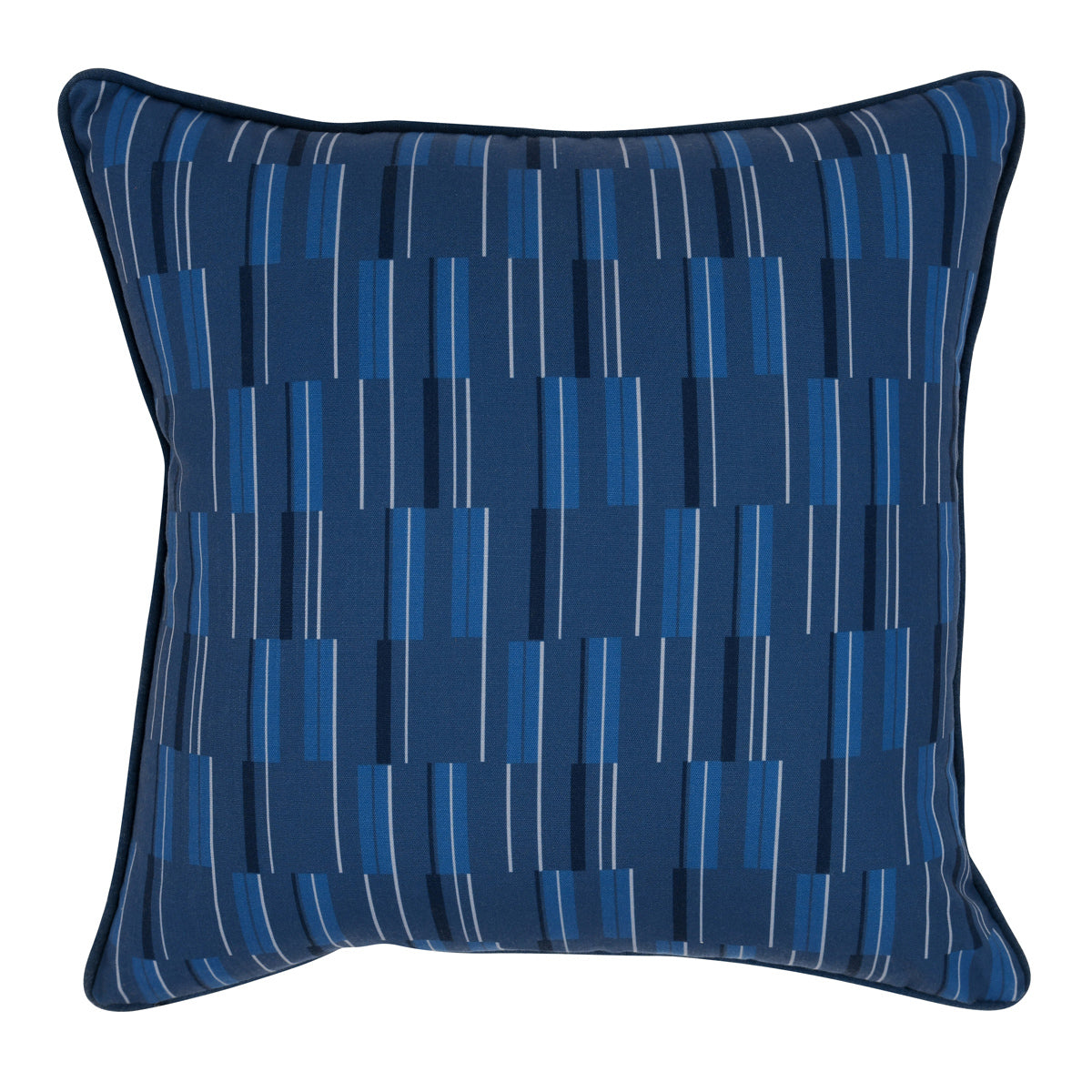 Indoor/Outdoor Nantucket Blue 22x22 Pillow