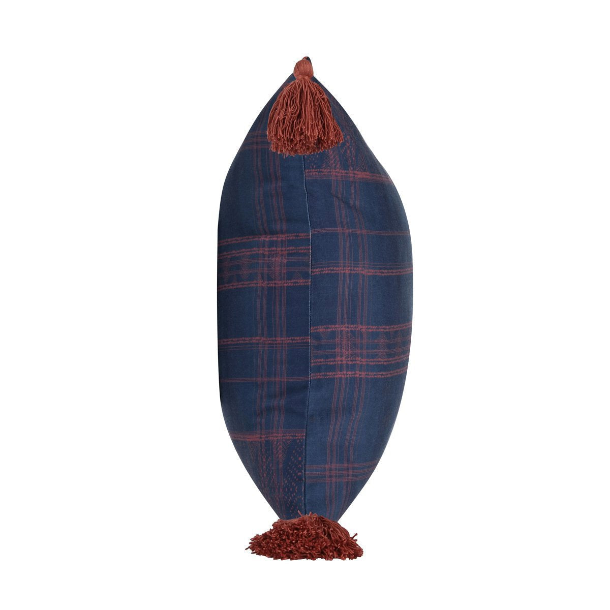 Indoor/Outdoor Cannon Dark Blue/Red 20x20 Pillow — view 2