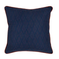 Indoor/Outdoor Gulf Dark Blue/Red 22x22 Pillow