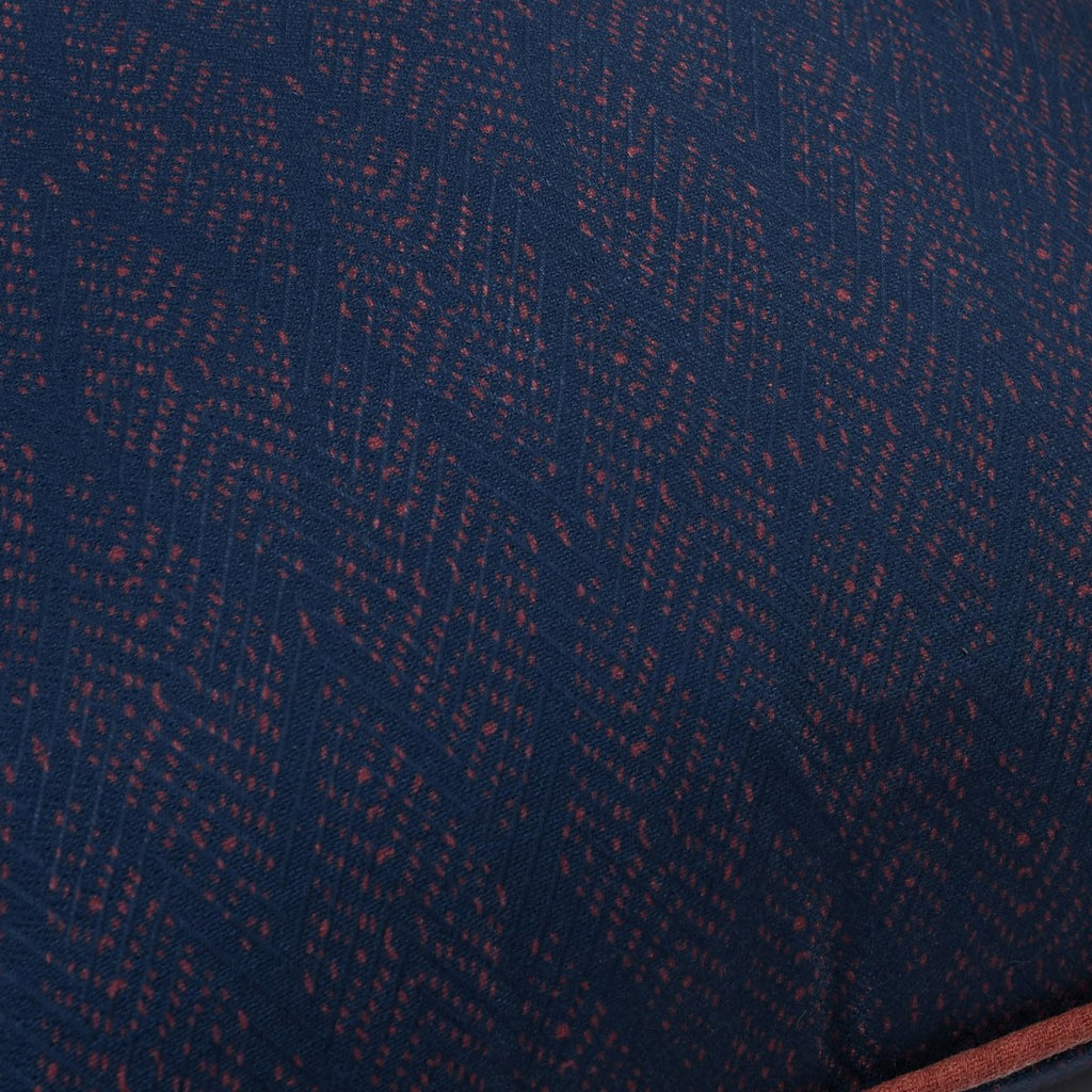 Indoor/Outdoor Gulf Dark Blue/Red 22x22 Pillow — view 3