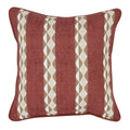 Indoor/Outdoor Delray Clay Red 18x18 Pillow