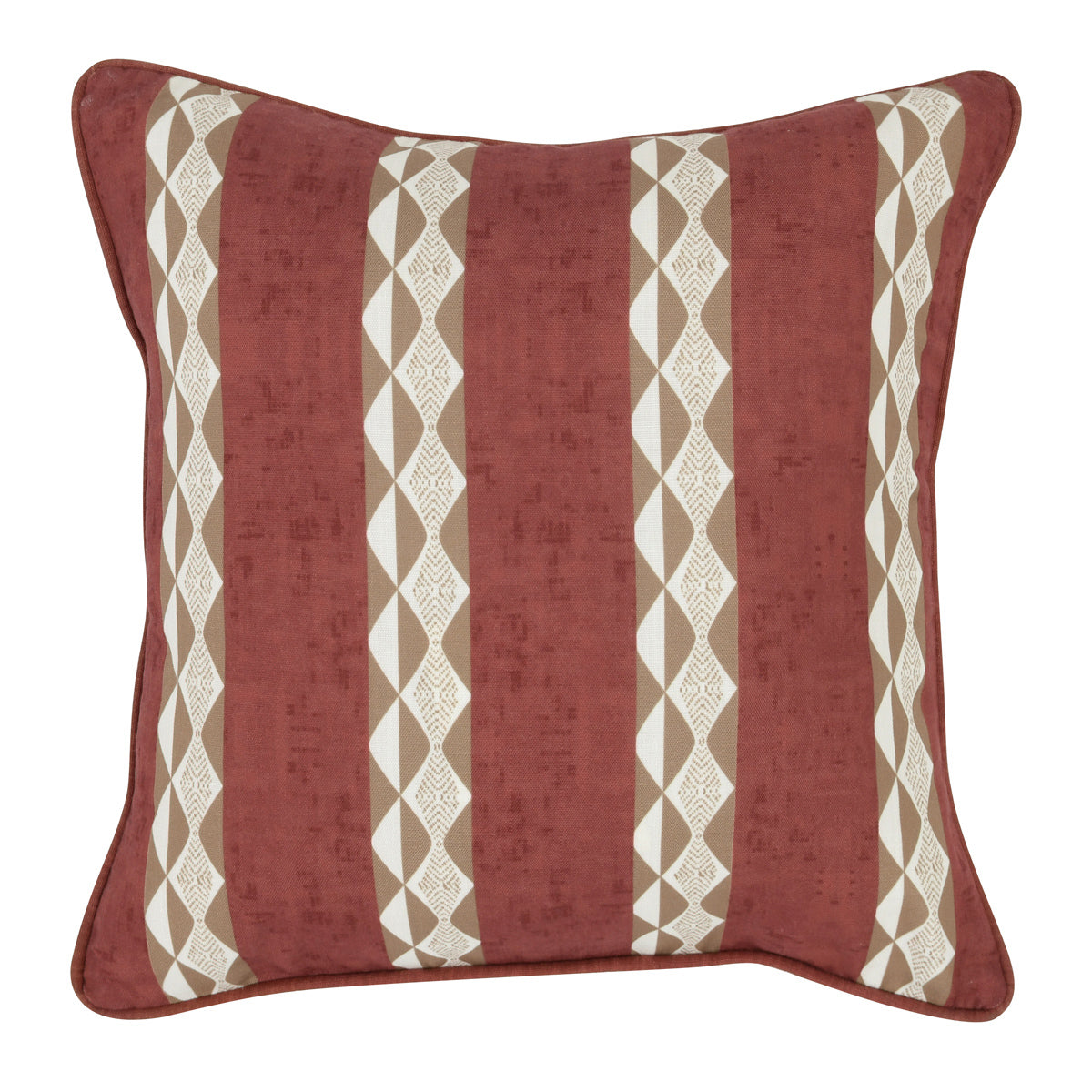 Indoor/Outdoor Delray Clay Red 18x18 Pillow