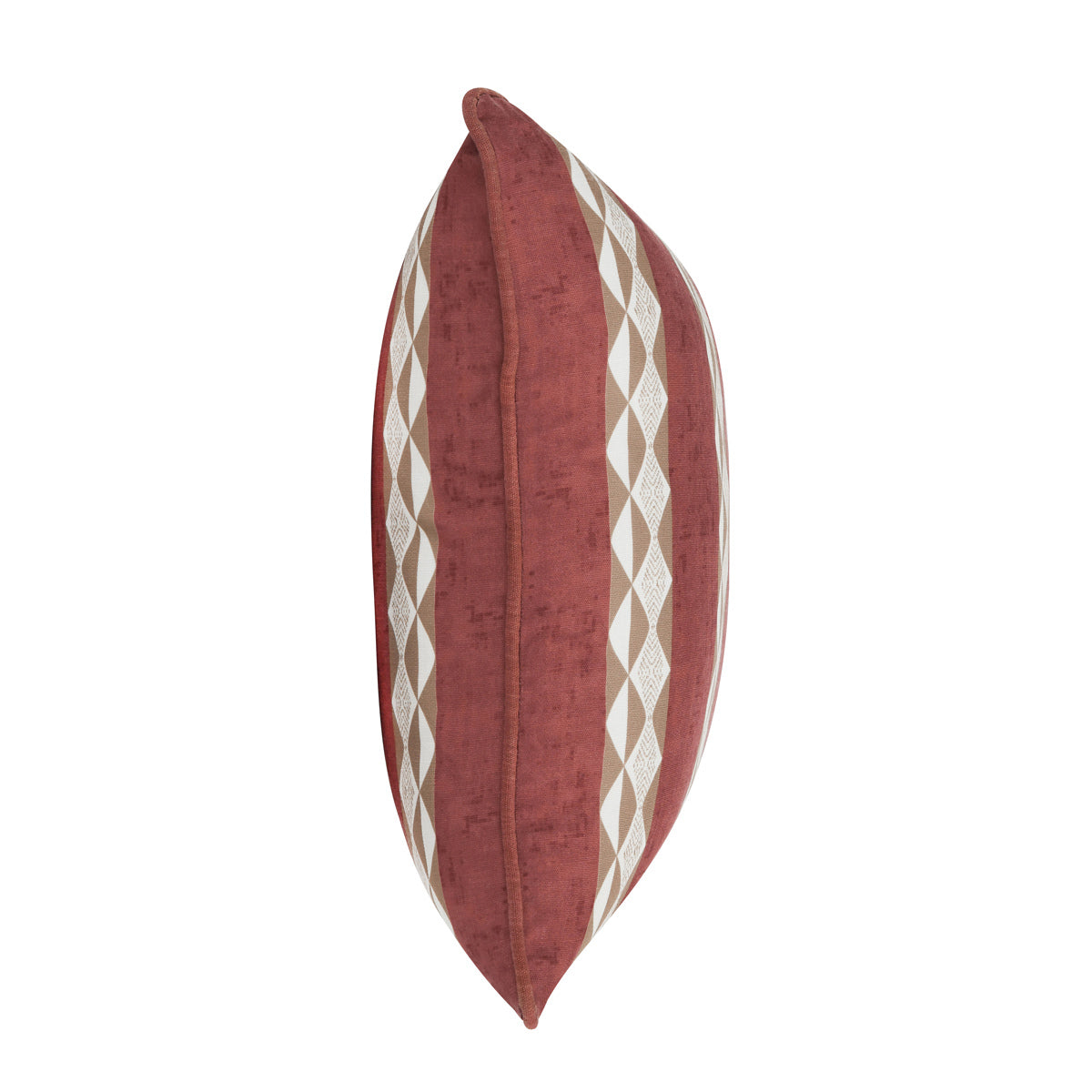 Indoor/Outdoor Delray Clay Red 18x18 Pillow — view 2