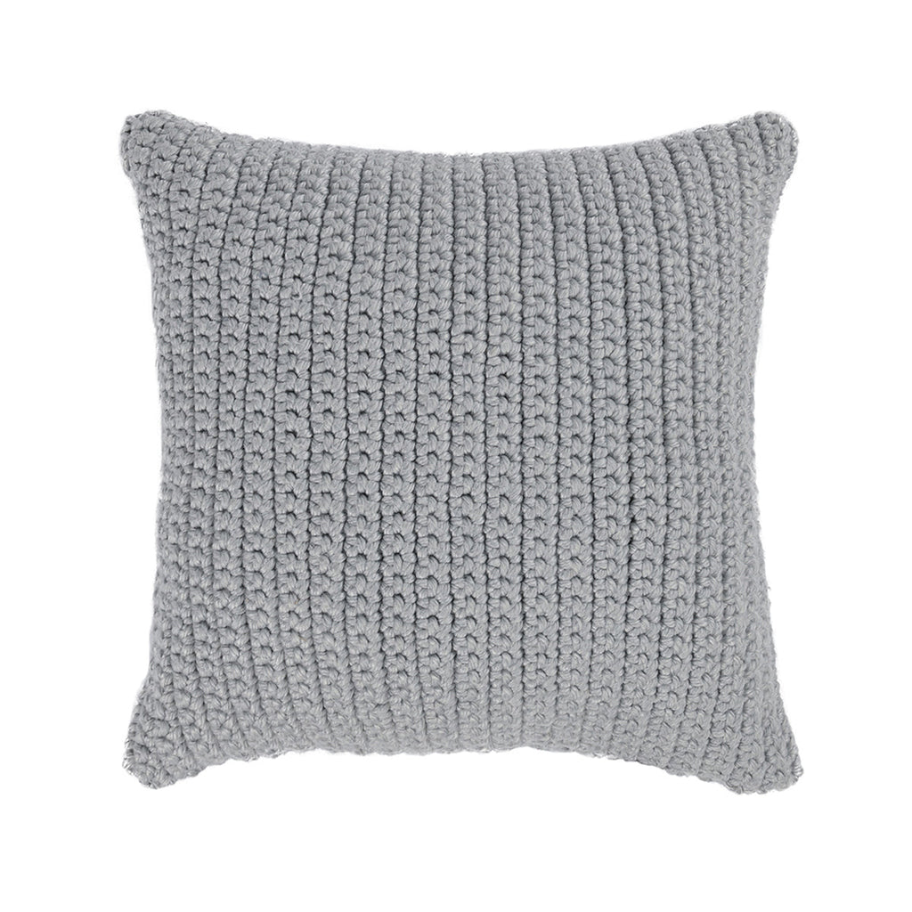 Performance Prism Light Gray 22x22 Pillow