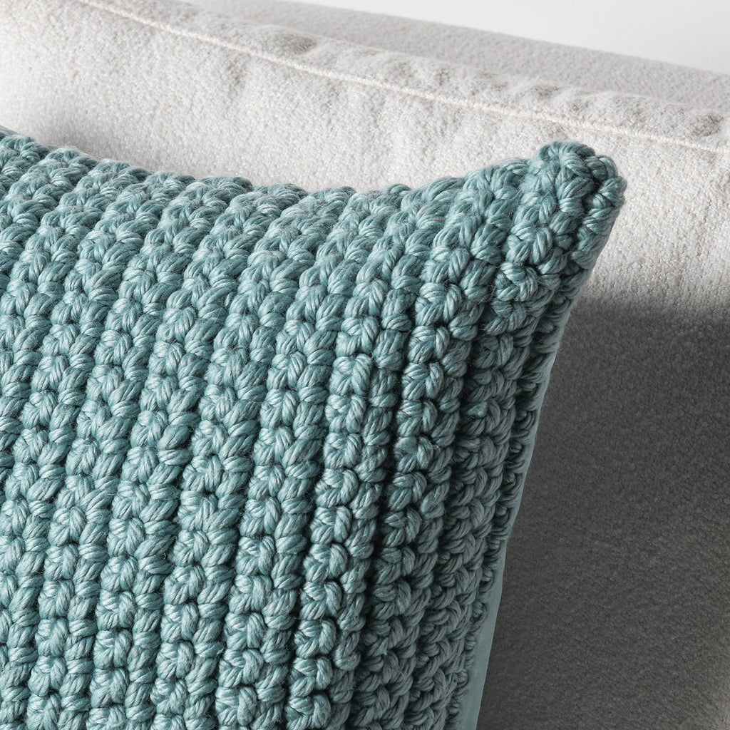 Performance Prism Pool Blue 22x22 Pillow — view 4