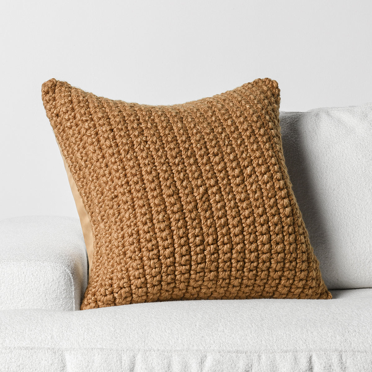 Performance Prism Amber Yellow 22x22 Pillow — view 3