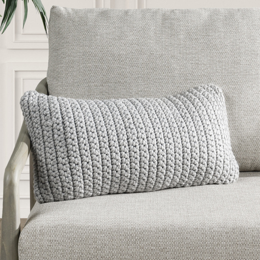 Performance Prism Light Gray 14x26 Pillow — view 6