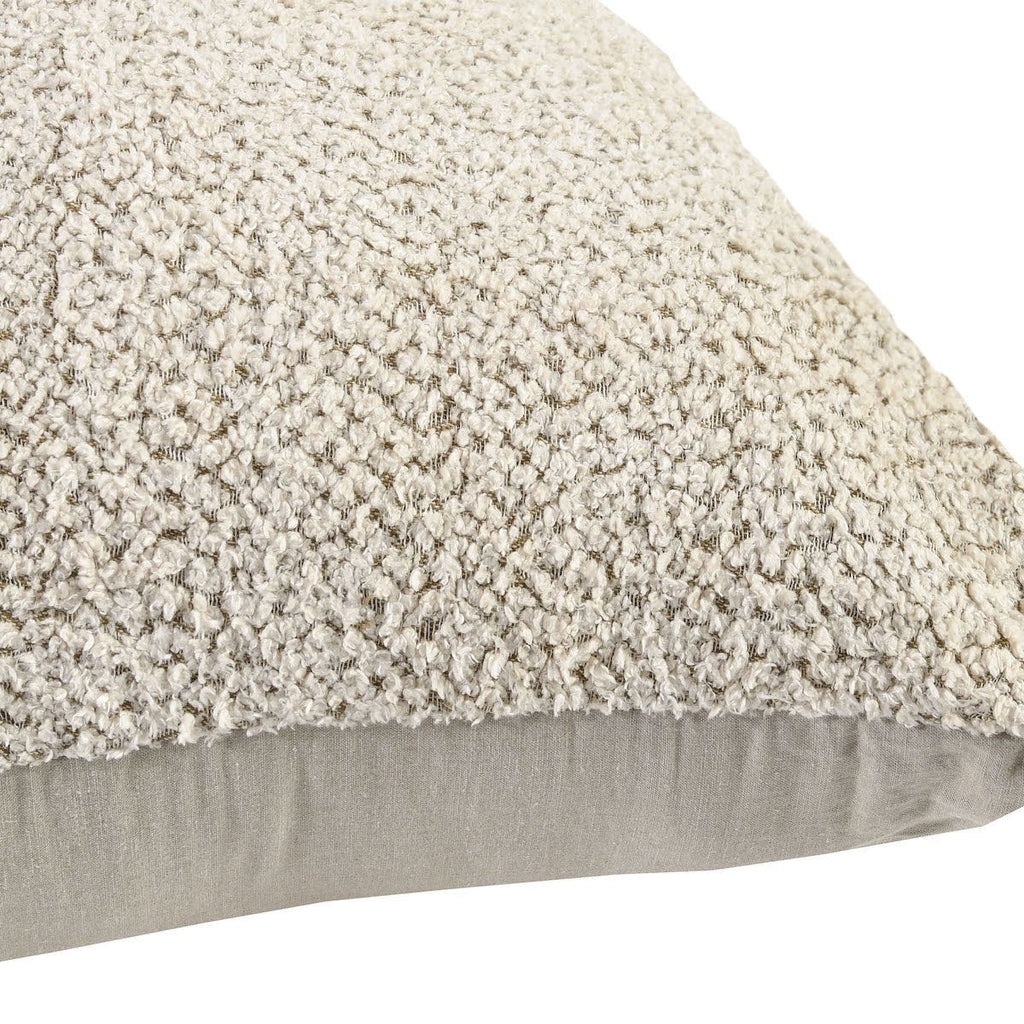Maris Ivory/Natural Floor Cushion 36x36 Pouf — view 2