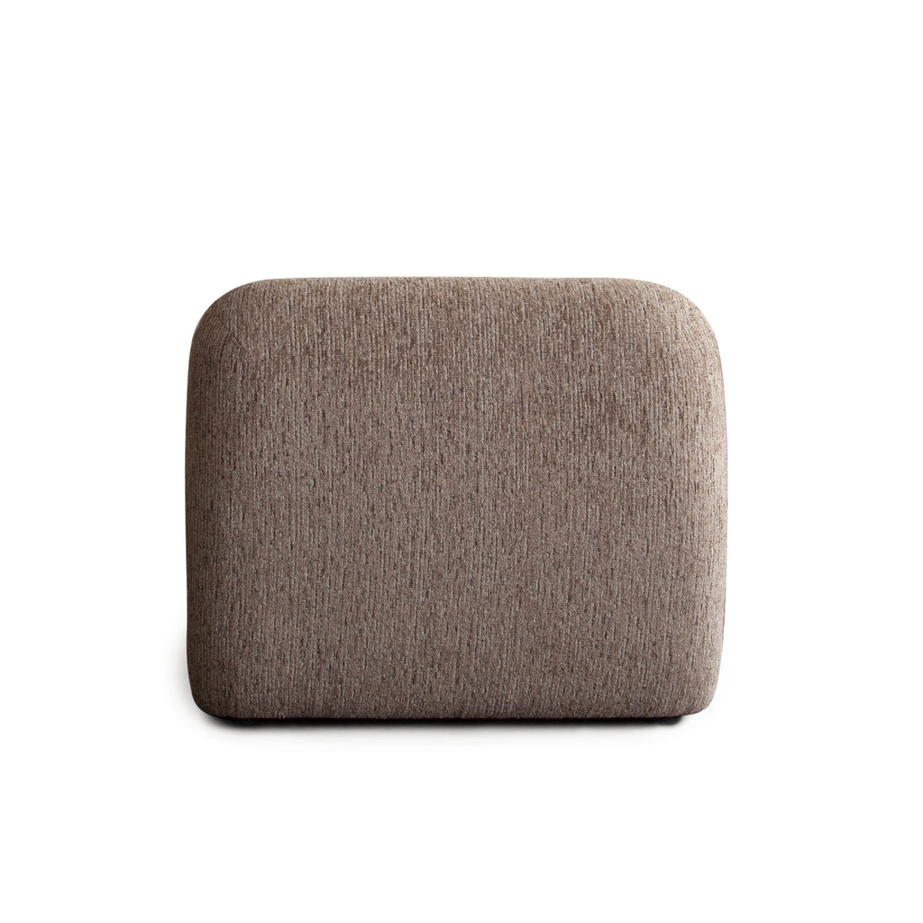 Wren Armless Chair in Bark Polyester Fabric by Diamond Sofa