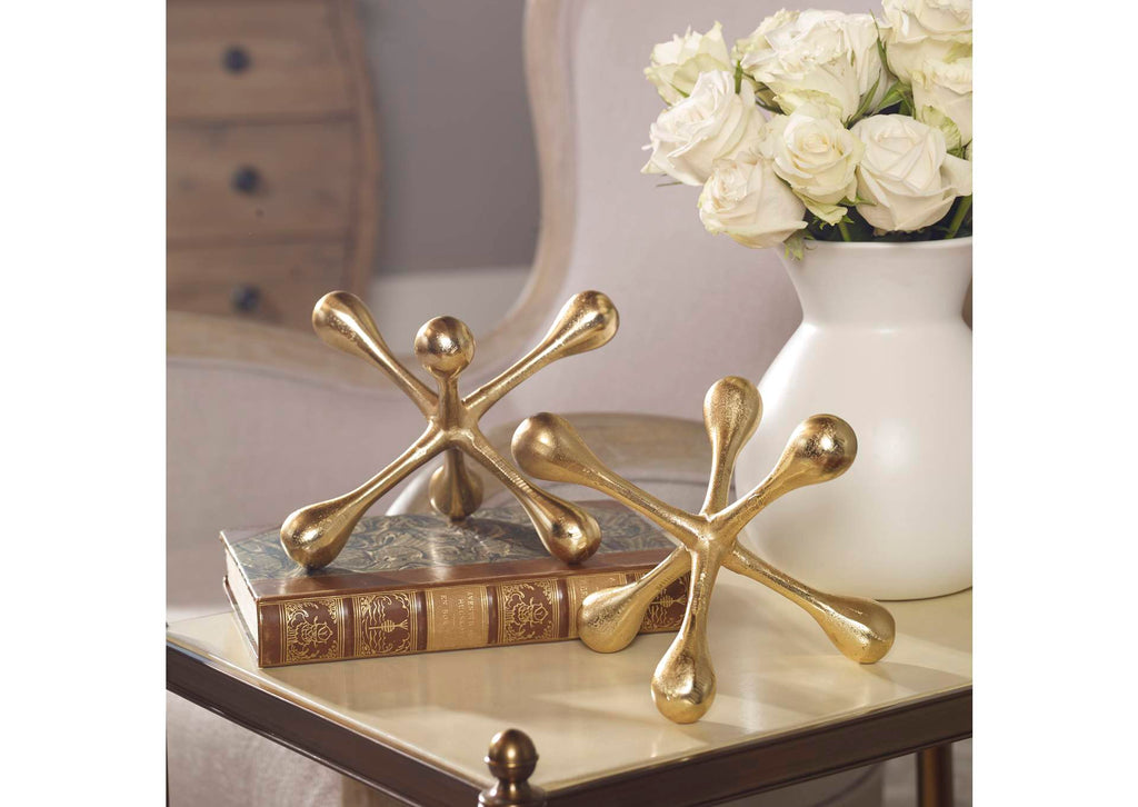 18964 Uttermost Harlan Brass Objects Set