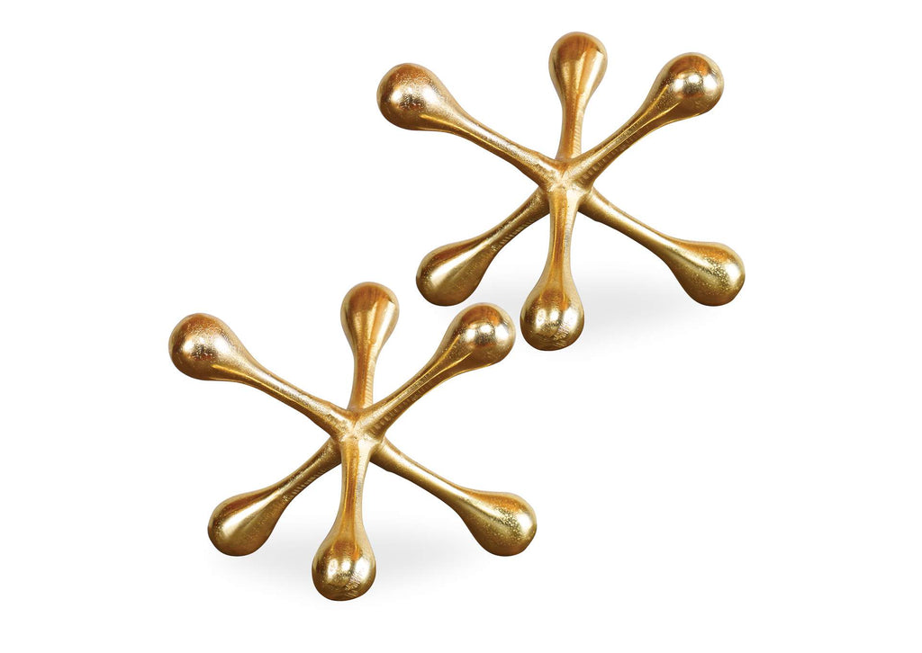 18964 Uttermost Harlan Brass Objects Set