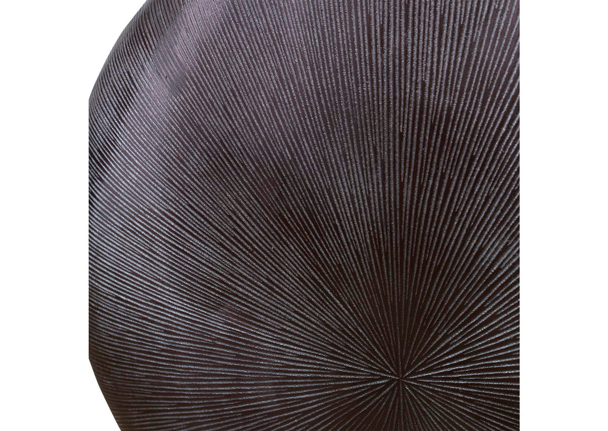 18001 Uttermost Gretchen Black Nickel Vase